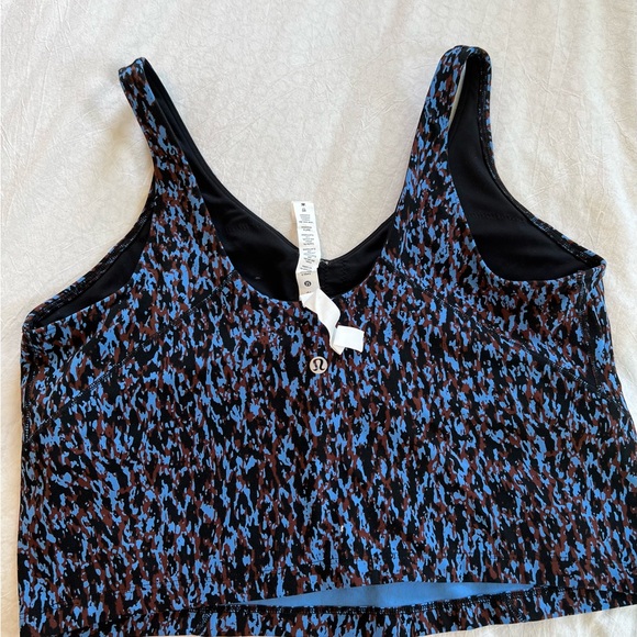 Lululemon Align Tank Leopard Camo Blue Nile Multi - Picture 3 of 6